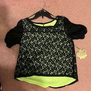 NWT Princess Vera Wang Lace Shirt